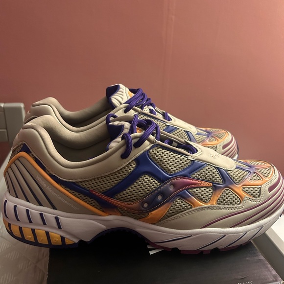 Saucony x White Mountaineering Grid Web Size 13 S70532-2 - Picture 5 of 5